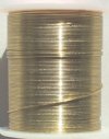 24 Yards of 26 Gauge Gold Craft Wire